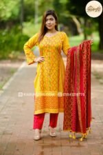 Arohi - Premium 100% Cotton 3-Piece - Unstitched