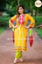 Bonolota - Premium 100% Cotton 3-Piece - Unstitched - Image 3