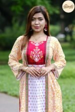 Kashful - Premium 100% Cotton 3-Piece - Unstitched - Image 4