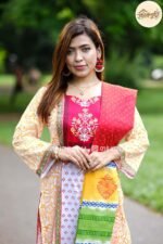 Kashful - Premium 100% Cotton 3-Piece - Unstitched - Image 2