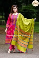 Madhobi - Premium 100% Cotton 3-Piece - Unstitched - Image 5