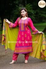Madhobi - Premium 100% Cotton 3-Piece - Unstitched - Image 4