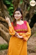 Meghla - Premium 100% Cotton 3-Piece - Unstitched - Image 2