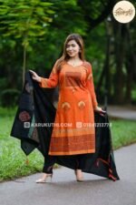 Rangmala - Premium 100% Cotton 3-Piece - Unstitched - Image 5