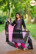 Shondhya - Premium 100% Cotton 3-Piece - Unstitched - Image 3